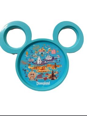 Disneyland Resort Teal Mickey Ear Serving Tray